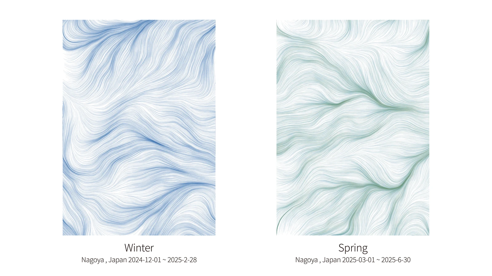 Winter & Spring 生成ビジュアル