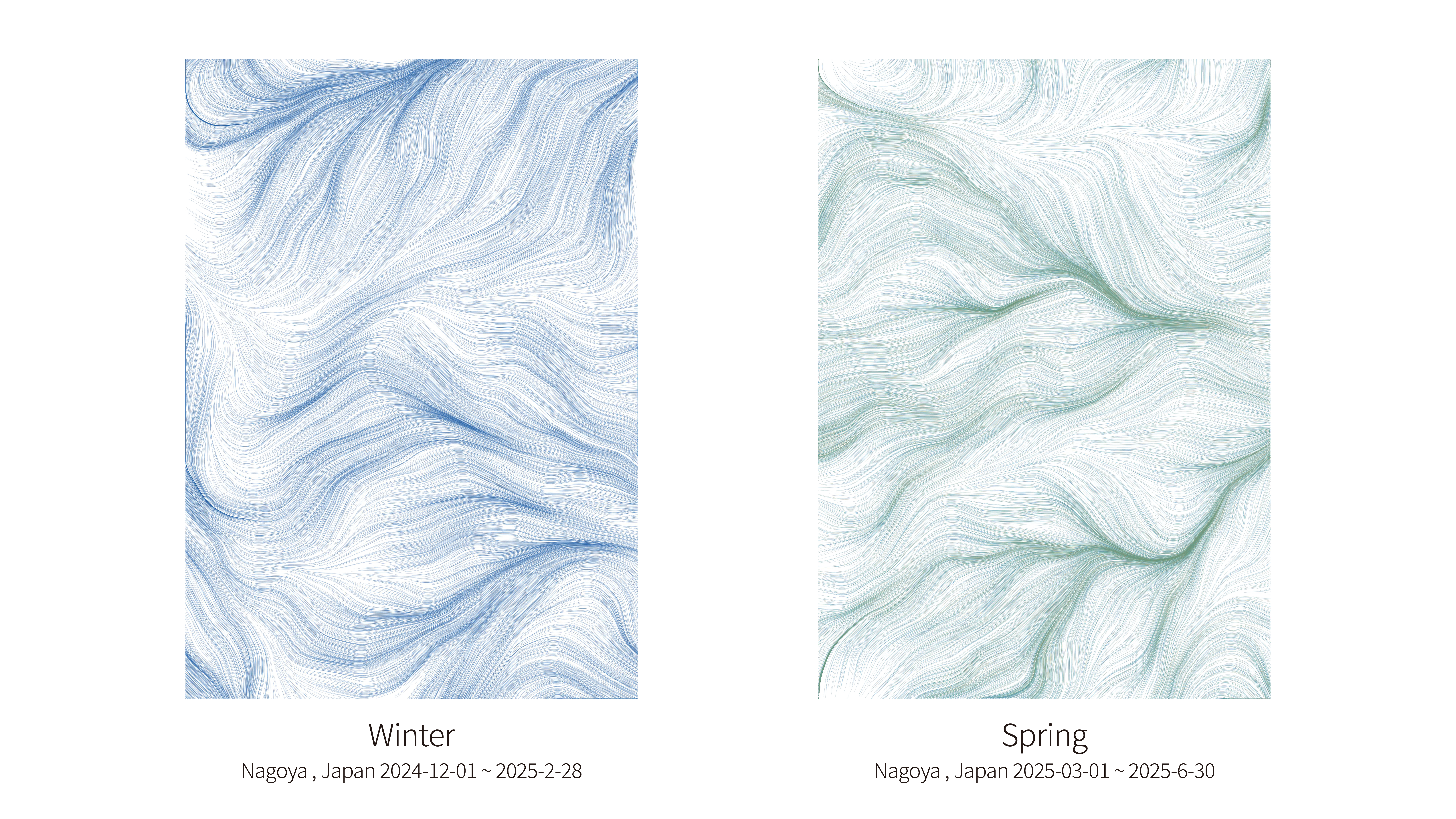 Winter & Spring 生成ビジュアル