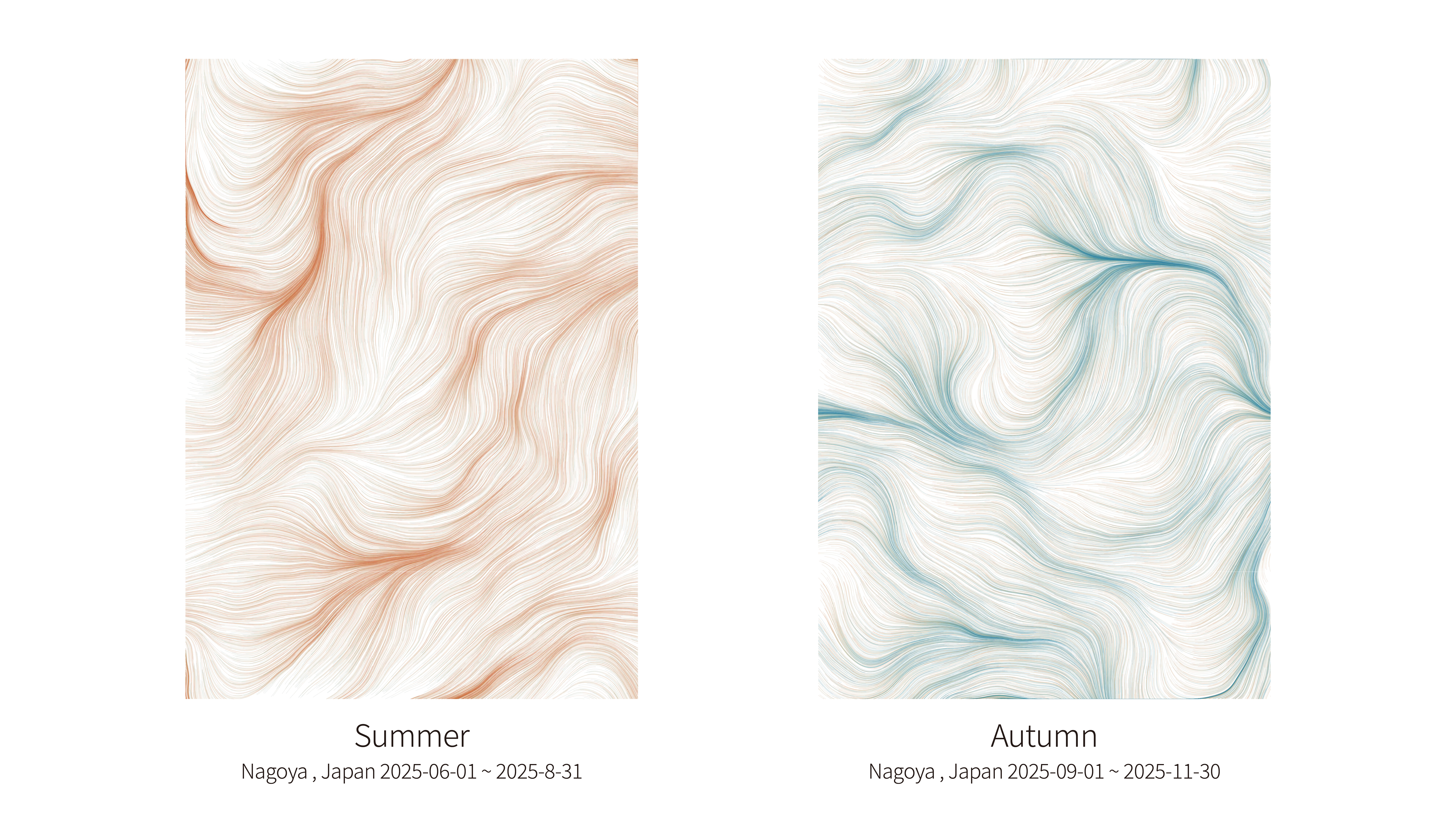 Summer & Autumn 生成ビジュアル